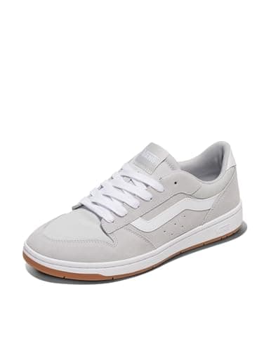 Image of Vans Men's Ryland Sneaker, Suede Canvas Lunar Rock, 9 UK