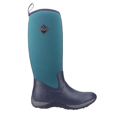 Image of Muck Boots Female Arctic Adventure Wellington, Navy, 5
