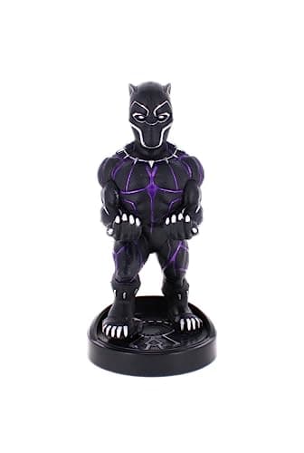 Image of Cableguys Marvel Black Panther Controller Holder & Phone Stand - Gaming Accessories for Room and Desk Setup, Holder Compatible with Xbox, PlayStation & Most Standard Game Controllers
