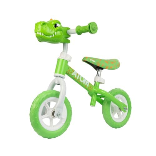 Image of Evo ATOM Children's 8" Balance Bike | My First Toddler Training Bicycle | Lightweight Kids' Walking Bike with Adjustable Handle & Seat Height | For Ages 2+