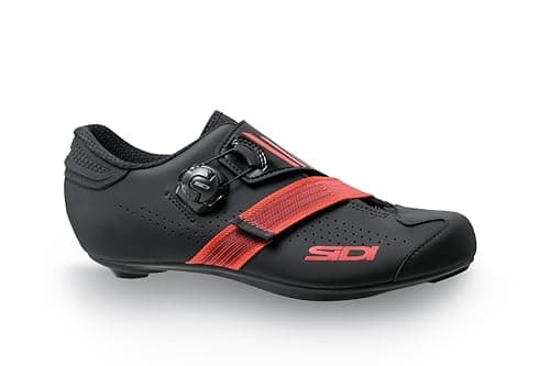 Image of Sidi Men's Road Shoes Prima Black Red [Size EU: 42.5/UK: 7.9]
