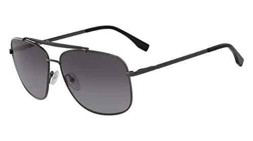 Image of Lacoste L188S 033 GUNMETAL 59/14/135 MAN Sunglasses
