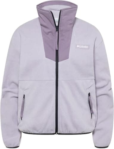 Image of Columbia Women's Sequoia Grove Full Zip Fleece, Full Zip Fleece Jacket, Lavender Pearl, Shale Purple, M