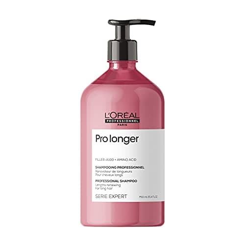 Image of L’Oréal Professionnel | Shampoo, With Filler-A100 And Amino Acid for Long Hair With Thin Ends, Serie Expert Pro Longer, 750 ml