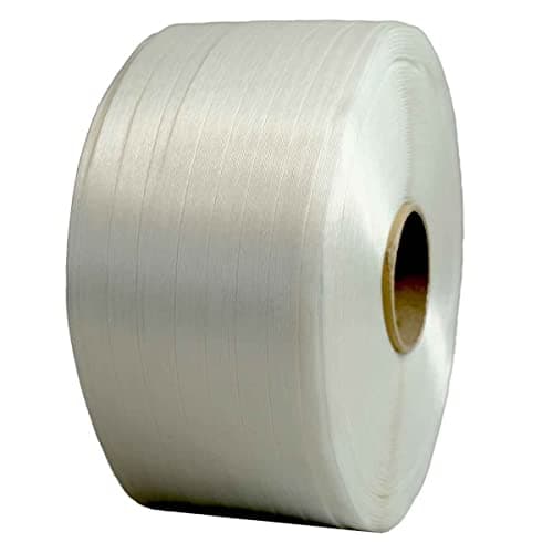 Image of TECPLAST Strapping Strapping FF 16 mm x 850 m – Pro Quality – High Strength 450 kg – PET Textile Tape