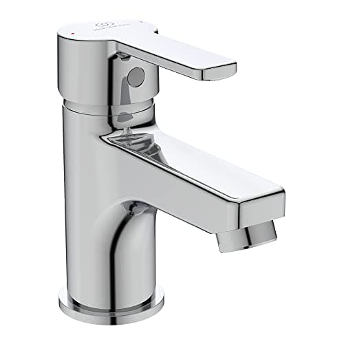 Image of Ideal Standard Calista Mixer Basin Tap with Pop Up Waste, B1148AA,Chrome