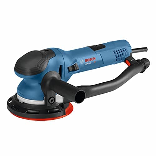 Image of BOSCH Power Tools - GET75-6N - Electric Orbital Sander, Polisher - 7.5 Amp, Corded, 6"" Disc Size - Features Two Sanding Modes: Random Orbit, Aggressive Turbo for Woodworking, Polishing, Carpentry