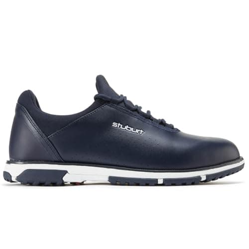 Image of Stuburt Golf Mens Evolve Classic Golf Shoes - French Navy - UK 10