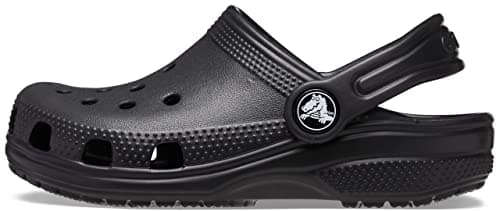 Image of Crocs Unisex Kids Classic Clog T Clog, Black, 7 UK Child