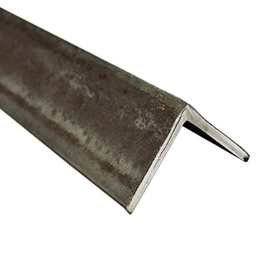 Image of Mild Steel Equal Angle Bar 1 Metre (1000mm) Metal Section UK Supply (60 x 60mm x 6mm Steel Angle)