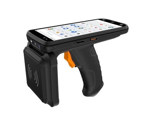 Image of Rayoungtek Android Barcode Scanner UHF RFID Reader, Android 12 4+64GB, Built-in Zebra SE4710 Scanner Impinj E710 RFID Tag Reader, 4G Wireless Mobile Computer