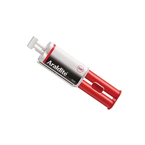 Image of Araldite RAPID Twin Syringe 24ml Epoxy Power Adhesive Super Glue Bonds Material (1 Pack)