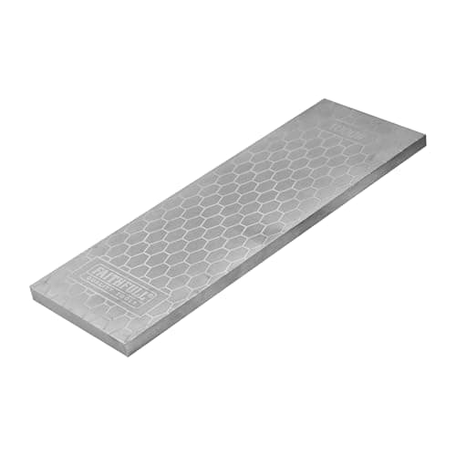 Image of Faithfull Replacement Double-Sided Diamond Whetstone - 400G / 1000G Grit Sharpening Block, Knife & Tool Sharpener for Chisels, Plane Irons & Blades - 200 x 70mm