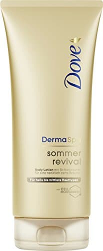 Image of Dove DermaSpa Body Lotion for Light to Medium Skin Types Summer Revival with Cell Moisturisers (1 x 200 ml)