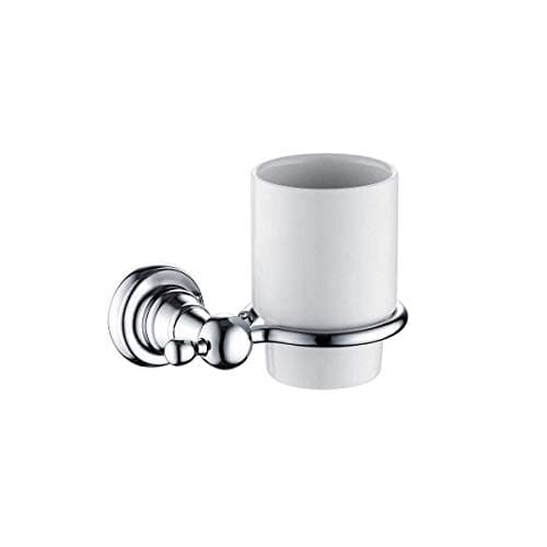 Image of 1901 Tumbler and Holder Brass Chrome Plated