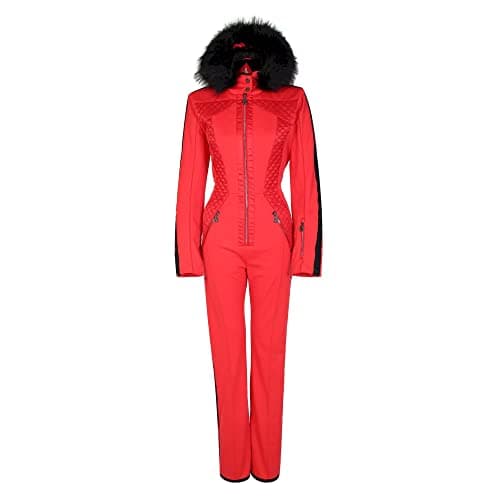 Image of Dare 2b Womens/Ladies Julien Macdonald Supermacy Snowsuit (16 US) (Volcanic Red), Volcanic Red, 16 US
