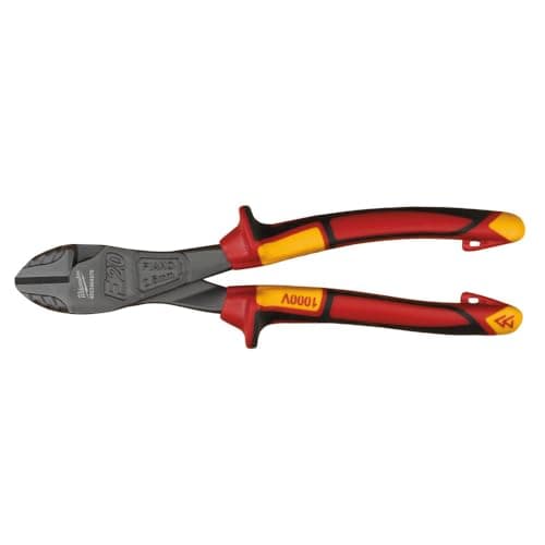 Image of Milwaukee Alicate Heavy Duty de Corte Diagonal VDE 200 mm, Red