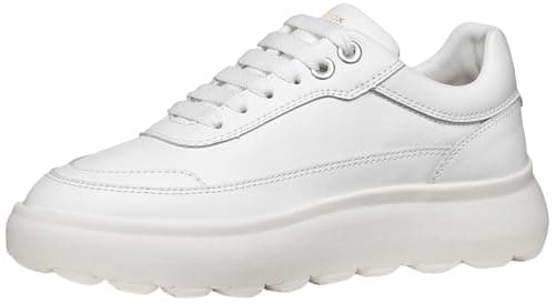 Image of Geox Women's D SPHERICA EC4.1 A Trainers, White, 38 EU