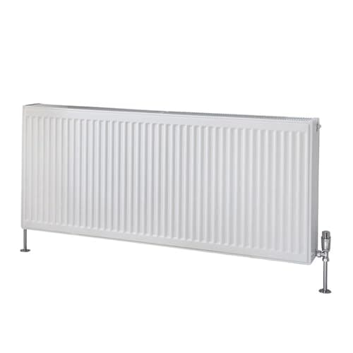 Image of Milano Compact White Type 33 Horizontal Triple Panel Convector Radiator - 600mm x 1400mm