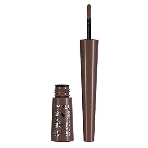 Image of Rimmel London Brow Shake Filling Powder, Foolproof Natural-looking Thick Brows, Medium Brown, 7 g