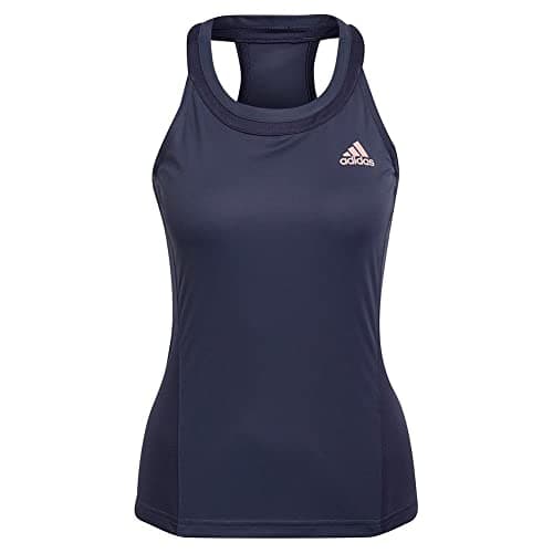Image of Adidas Women's Club Tennis Tank, Shadow Navy/Wonder Mauve, S
