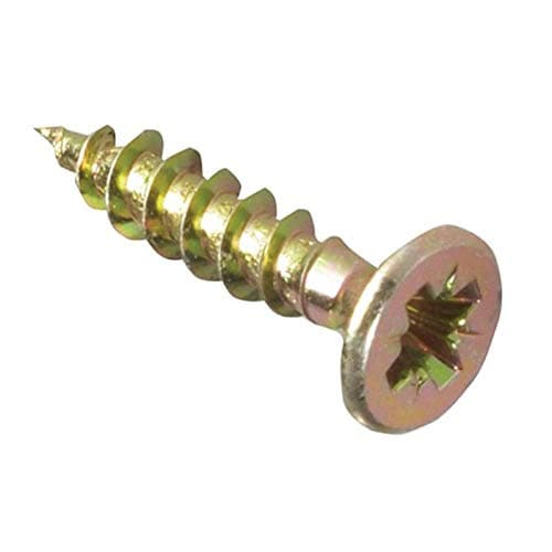 Image of Multi-Purpose Pozi Compatible Screw CSK ST ZYP 4.0 x 15mm Box 200