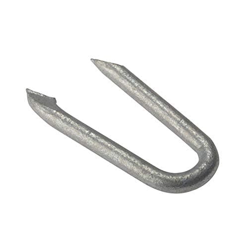 Image of ForgeFix Netting Staples | 40mm | Galvanised | Bag 500gm