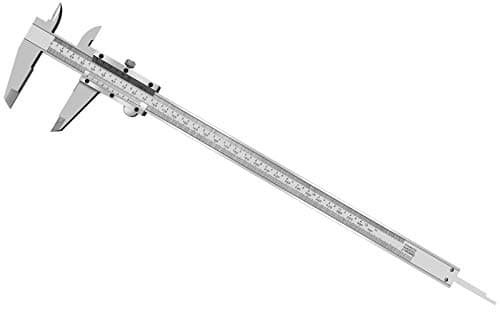 Image of ZLKSKER 0-12 Inch / 300mm Micrometer Vernier Caliper, Stainless Steel Precision Measuring Tool (Inch/Metric), Depth/Inside/Outside/Step Measurement, 0.001" / 0.02mm