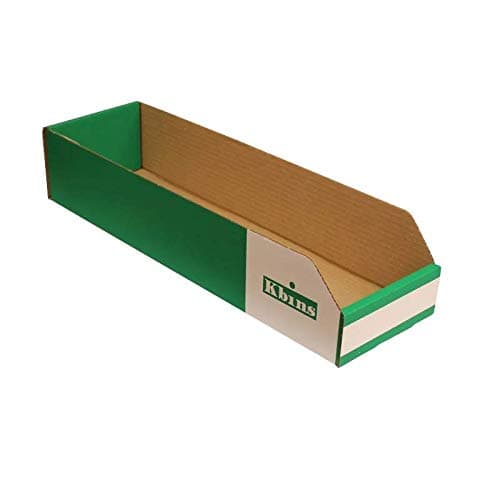 Image of Pack of 50 K Bins - 100mm High Cardboard Storage/Picking Bins (500 x 150mm - A5015)