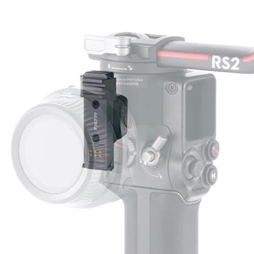 Image of TILTA Nucleus Nano II Hand Wheel to DJI Ronin Control Adapter | Compatible with DJI Ronin RS3 Pro/ RS4/ RS4 Pro Gimbal Body, Focus Motor | Black, NATO Connector