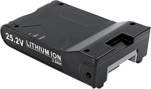 Image of For Shark Battery Replacement - 25.2V 3000mAh Li-ion Vacuum Battery Compatible with XBAT200 & IONFlex 2X | Fits Shark ION Rocket, IONFlex, IF200/IF201/IF205/IF200C/IC205/IF250/IR70/IF130/IF260 | Black