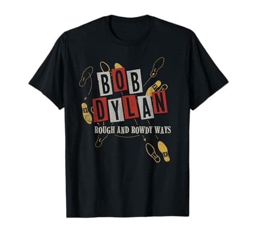 Image of Bob Dylan - L R T-Shirt