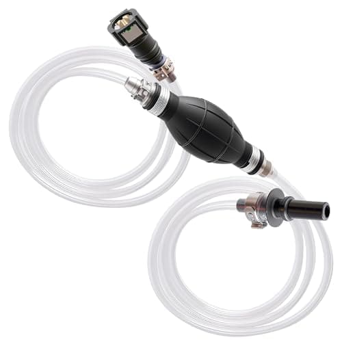 Image of Afenau Diesel Fuel Priming Bleeding Pump Tool with Oil Pipe, Diesel Fuel System Priming Bleeding Pump Compatible with Ford diesel primer pump PSA Landrover Jaguar Volvo Vehicles Fuel System