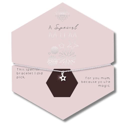 Image of KANDA Jewellery Star Sterling Silver (925) bracelet - Mother’s Day Collection - Mum you’re magic - Never plated