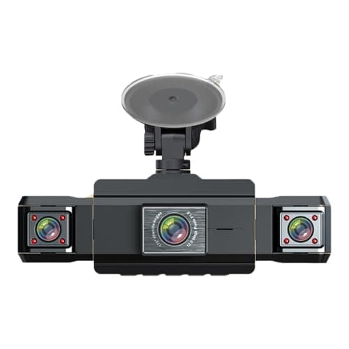 Image of 360 View 4 Channel 1080P Vlogging Camera Night Vision 1080P Front and Rear Left Right Inside Camera 170 Wide Angle G-Sensor for Sport Cycling Pet Travaling Safe Work Guard (Wired)