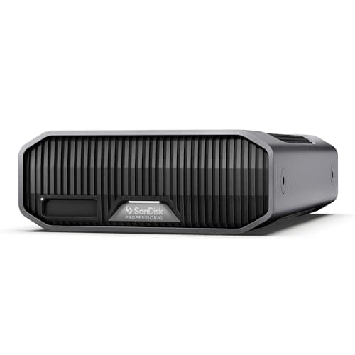 Image of SanDisk Professional G-Drive Project 12TB - External Hard Drive, Thunderbolt 3, USB (10Gbps), Ultrastar 7200rpm Hard Drive, Up to 250MB/s Read - SDPHG1H-012T-NBAAD