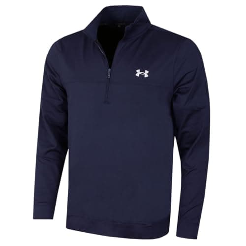 Image of Under Armour Mens UA Storm Golf Sweater - Midnight Navy - L
