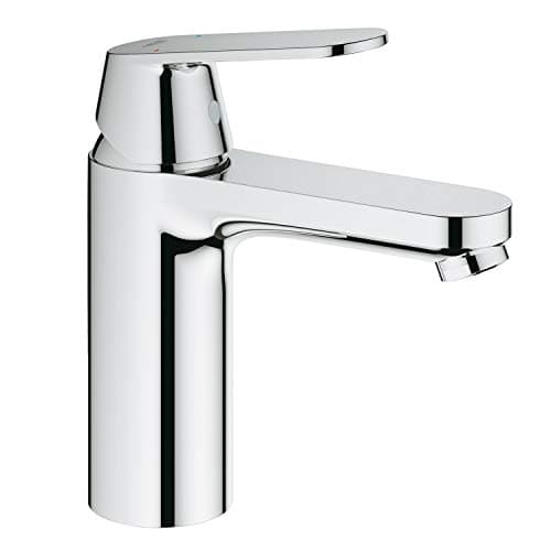 Image of GROHE 23327000 Eurosmart Cosmopolitan Bathroom Tap (Smooth Tap Body and Medium High Spout)