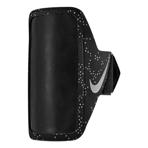 Image of Nike Lean Arm Band Printed Unisex in Black/Light Smoke Grey/Silver, Size: One Size, N.000.3570.090.OS