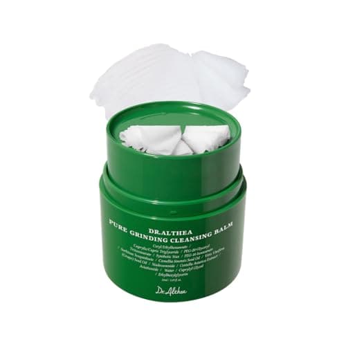 Image of Dr.Althea Pure Grinding Cleansing Balm | Hygenic One-Step Makeup Cleansing Oil with Madecassoside | Non-Greasy Sorbet Texture | Soothing for All Skin Types | Korean Vegan Skin Care, 50ml