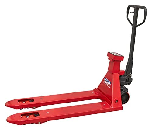 Image of Sealey Pallet Truck with Scales - 2000kg Capacity 1150 x 555mm - PT1150SC