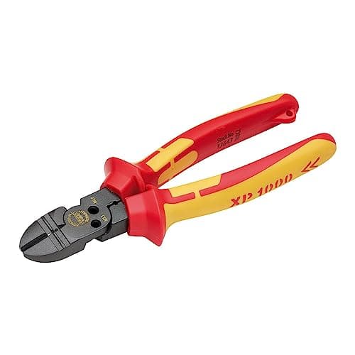 Image of Draper 13643 XP1000 VDE Tethered 4-in-1 Combination Cutter, 180mm