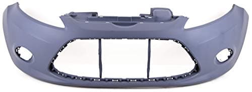 Image of TVP Trade Vehicle Parts.co.uk Compatible With Front Bumper With Fog Holes Primed Fiesta 2008-2012
