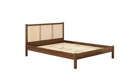 Image of Birlea Croxley King Rattan Bed Walnut