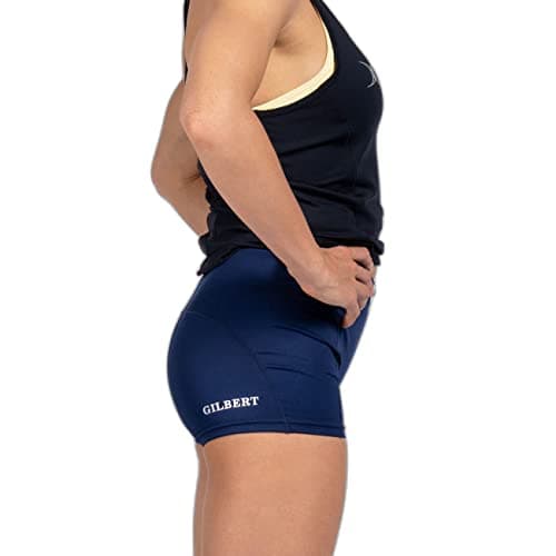 Image of Gilbert Eclipse II Netball Shorts - Navy - Small