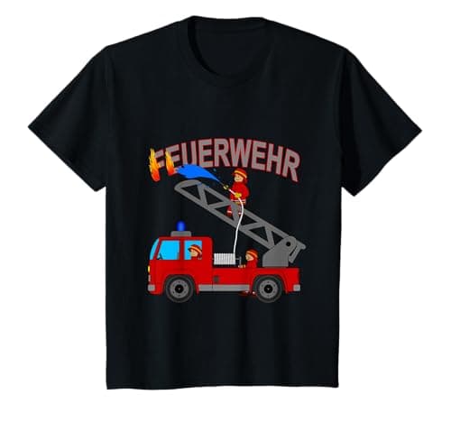 Image of Fire Engine for the Small Fireman with Fire Brigade T-Shirt