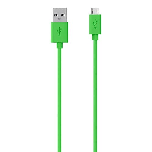 Image of Belkin F2CU012bt2M-GRN MixIt Colour Range 2m Micro USB Cable for Smartphones and Tablets - Green