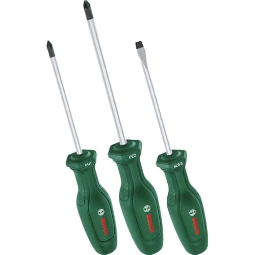 Image of Bosch Green Screwdriver Set 3-Piece