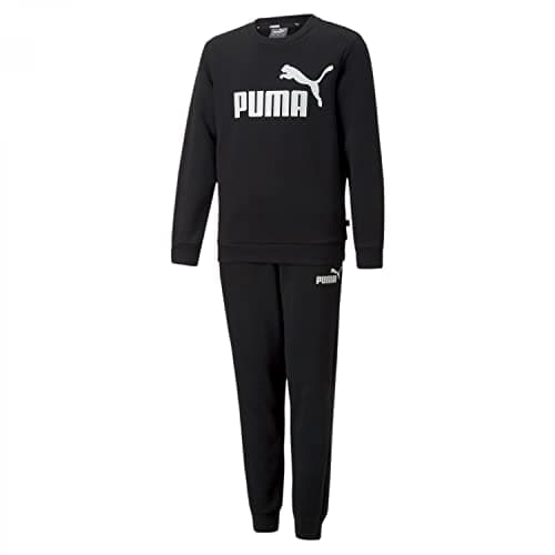 Image of PUMA Boys No.1 Logo Sweat Fl B Track Suit, Puma Black, 128 EU