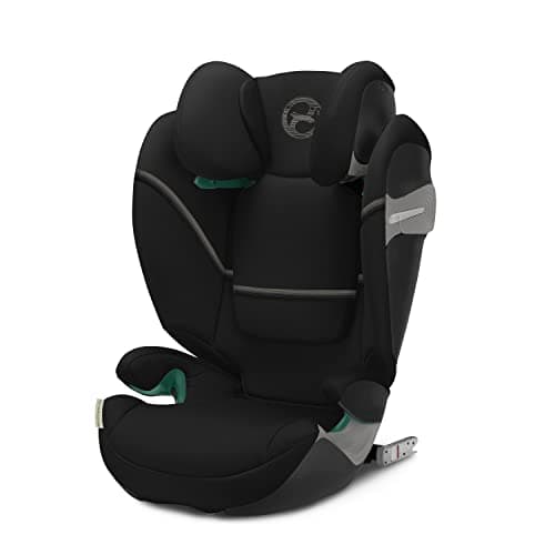 Image of CYBEX Gold child seat Solution S2 i-Fix, For cars with and without ISOFIX, 100 - 150 cm, From approx. 3 to 12 years (15 - 50 kg), Moon Black